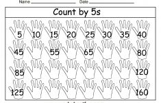 Free Printable Math Worksheets Count5S … | Patterns And | Free Printable Skip Counting Worksheets