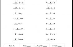Free Printable Math Worksheets For Pre-Algebra Problems With Answer | Order Of Operations Free Printable Worksheets With Answers