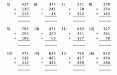 Free Printable Math Worksheets | Free Printable Math Worksheets | Year 6 Maths Worksheets Free Printable
