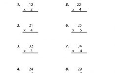 free printable multiplication worksheet for third grade printable 3rd grade math worksheets Free Printable Multiplication Worksheet For Third Grade | Printable 3Rd Grade Math Worksheets