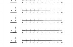 Free Printable Number Addition Worksheets (1-10) For Kindergarten | Free Printable Math Worksheets For Grade 1