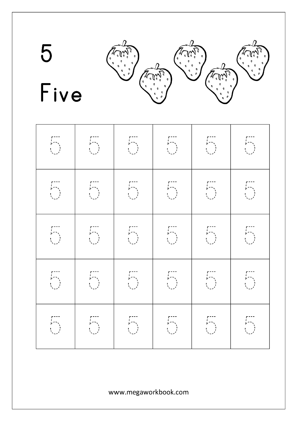 Free Printable Number Tracing And Writing (1-10) Worksheets - Number | Printable Number Tracing Worksheets