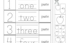 Free Printable Numbers Worksheet For Kindergarten | Numbers Printable Worksheets