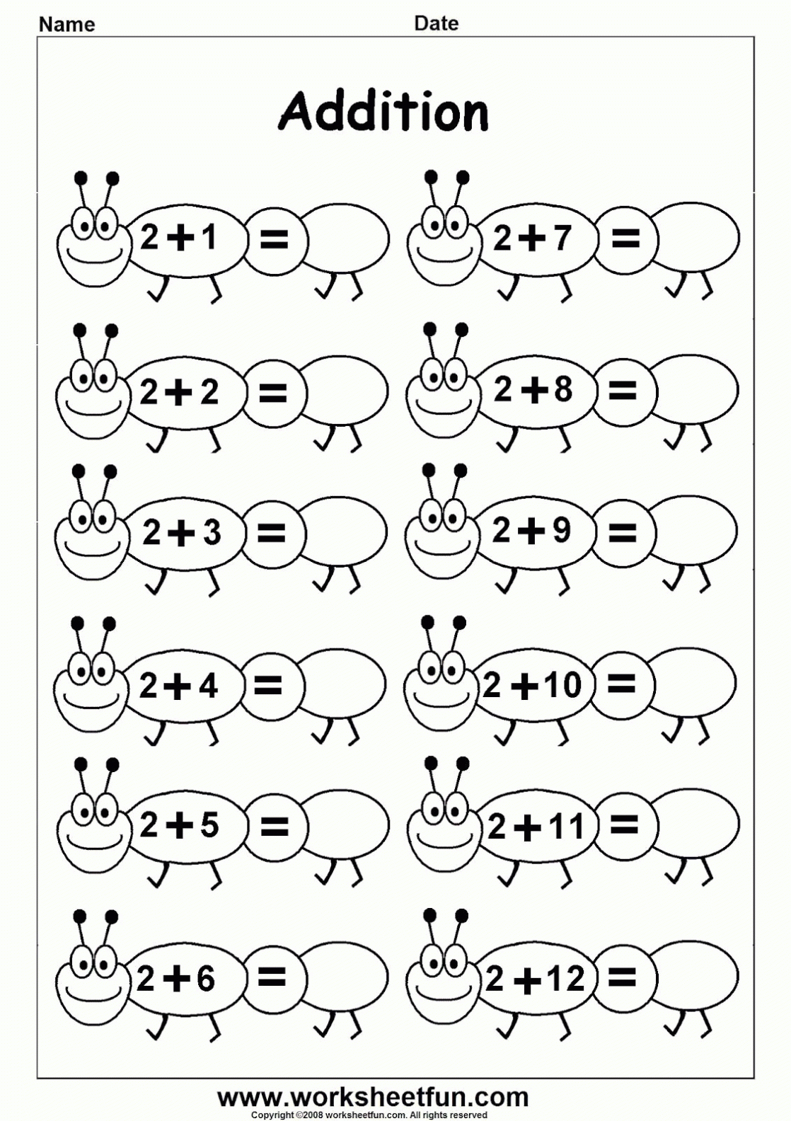 Free Printable Preschool Math Worksheets To Learning - Math - Free | Free Printable Preschool Math Worksheets