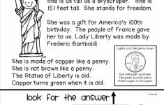 Free Printable Reading Comprehension Worksheets For Kindergarten | Free Printable Social Studies Worksheets