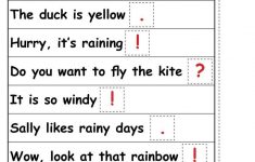Free Printable Spring Punctuation Worksheet | Punctuation Worksheets | Free Printable Punctuation Worksheets For Grade 2