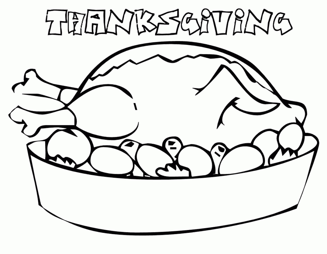 Free Printable Thanksgiving Coloring Pages For Kids - Dastin Decor | Free Printable Thanksgiving Coloring Pages Worksheets