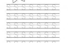 Free Printable Tracing Letter S Worksheets For Preschool | Teaching | Free Printable Worksheets For Preschool Teachers