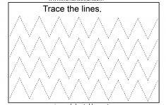 Free Printable Tracing Worksheets Preschool | Preschool Worksheets | Free Printable Fine Motor Skills Worksheets