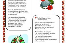 Free Printable Veterans Day Activities | Remembrance Day Poems | Memorial Day Free Printable Worksheets