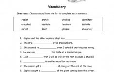 Free Printable Vocabulary Worksheets | Lostranquillos - Free | Free Printable Portuguese Worksheets