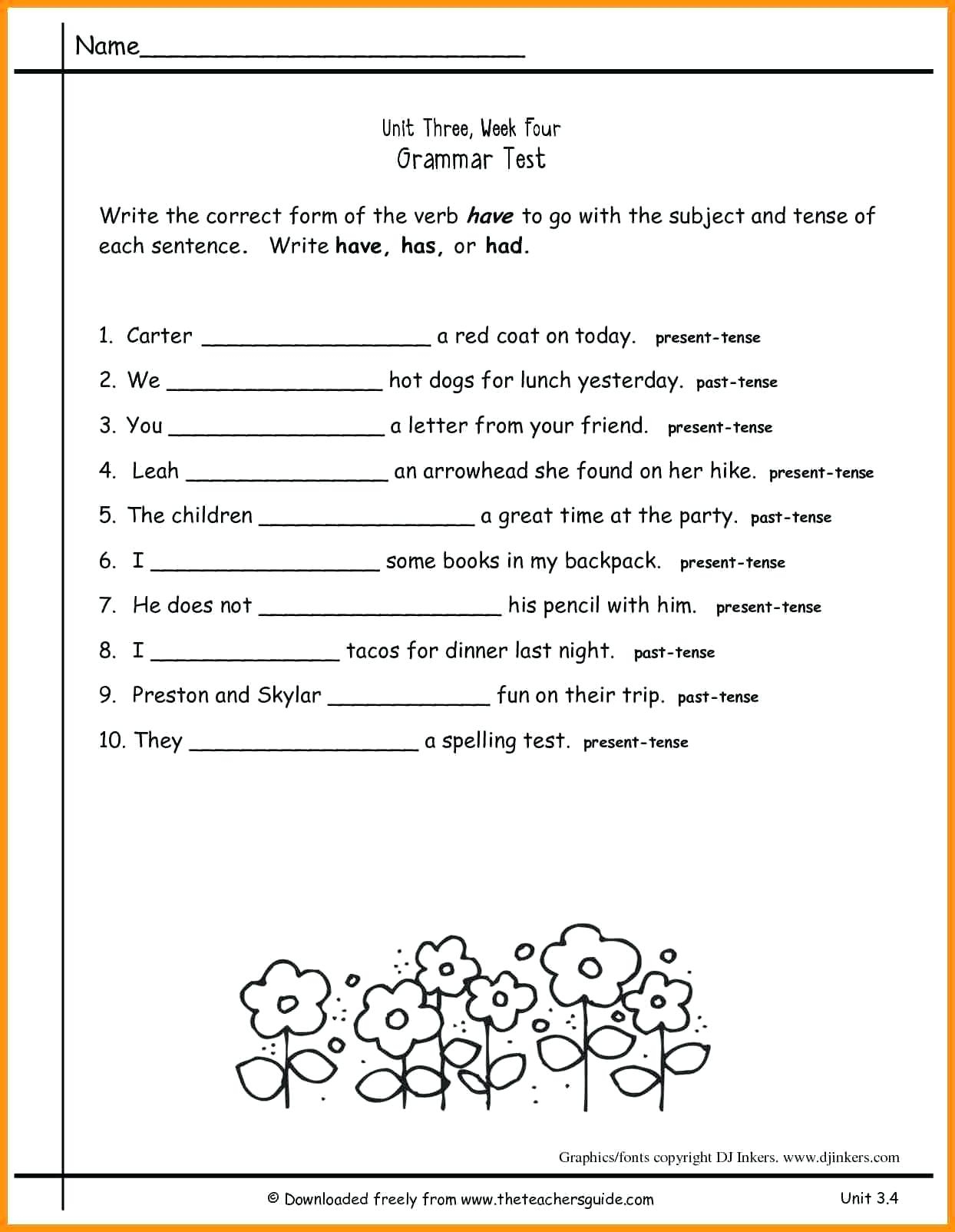 Free Printable Worksheets For 2Nd Grade – Baophapluat.club | Free Printable Grammar Worksheets For 2Nd Grade