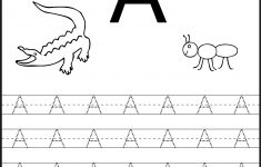 Free Printable Worksheets: Letter Tracing Worksheets For | Free Printable Preschool Worksheets Tracing Letters