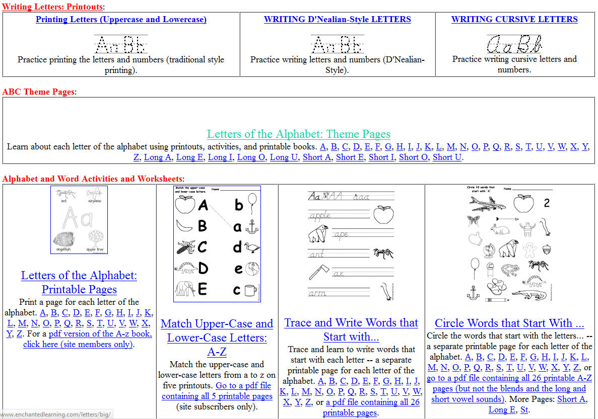 Free Printing And Cursive Handwriting Worksheets | Printable Handwriting Worksheets For Kindergarten