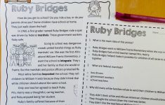 Free Reading Comprehension Passage: A Ruby Bridges Worksheet - The | Ruby Bridges Printable Worksheets