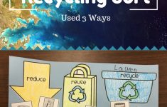 Free Recycling Sort - Simply Kinder | Free Printable Recycling Worksheets
