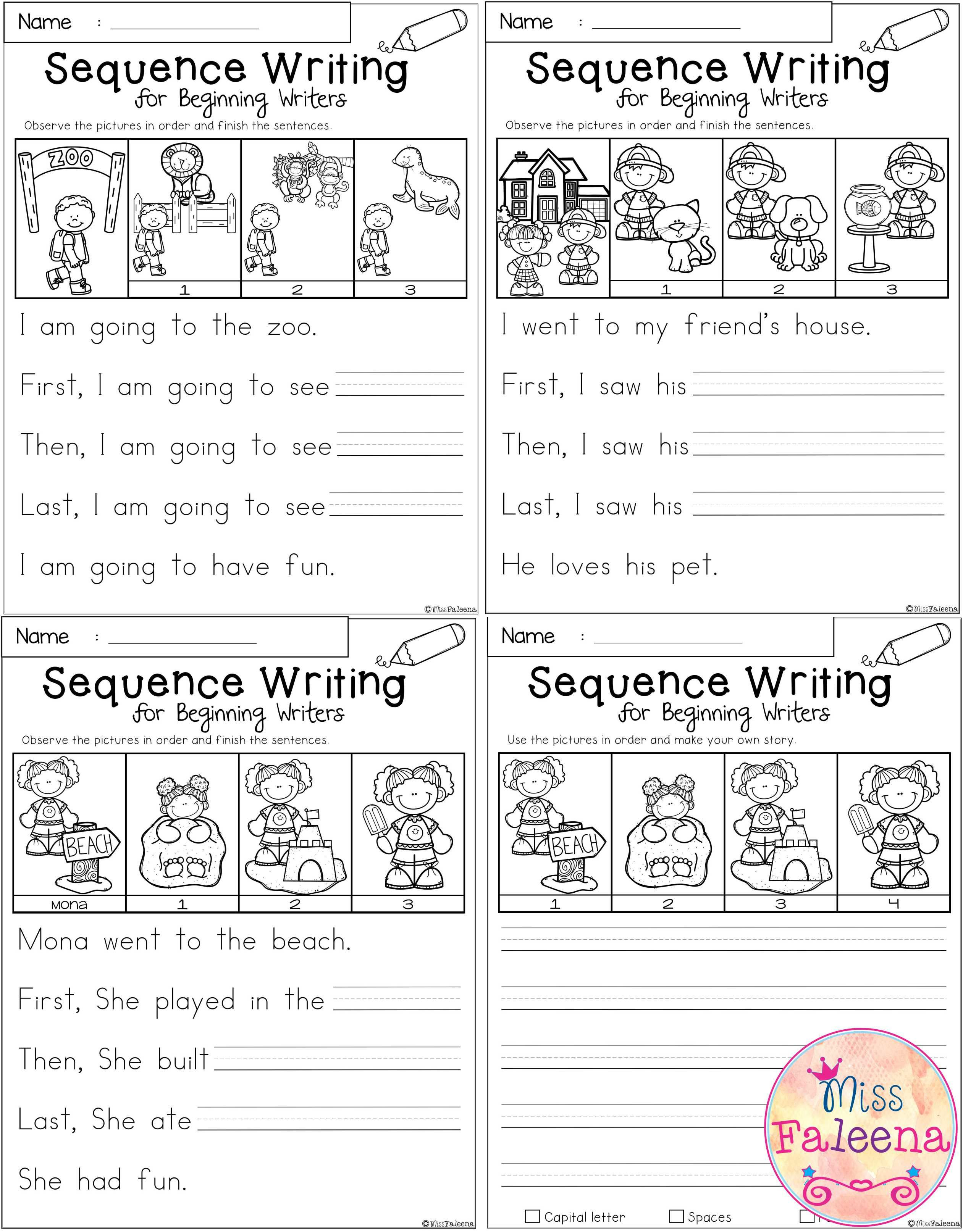 Free Printable Sequencing Worksheets For 1St Grade - Lexia's Blog