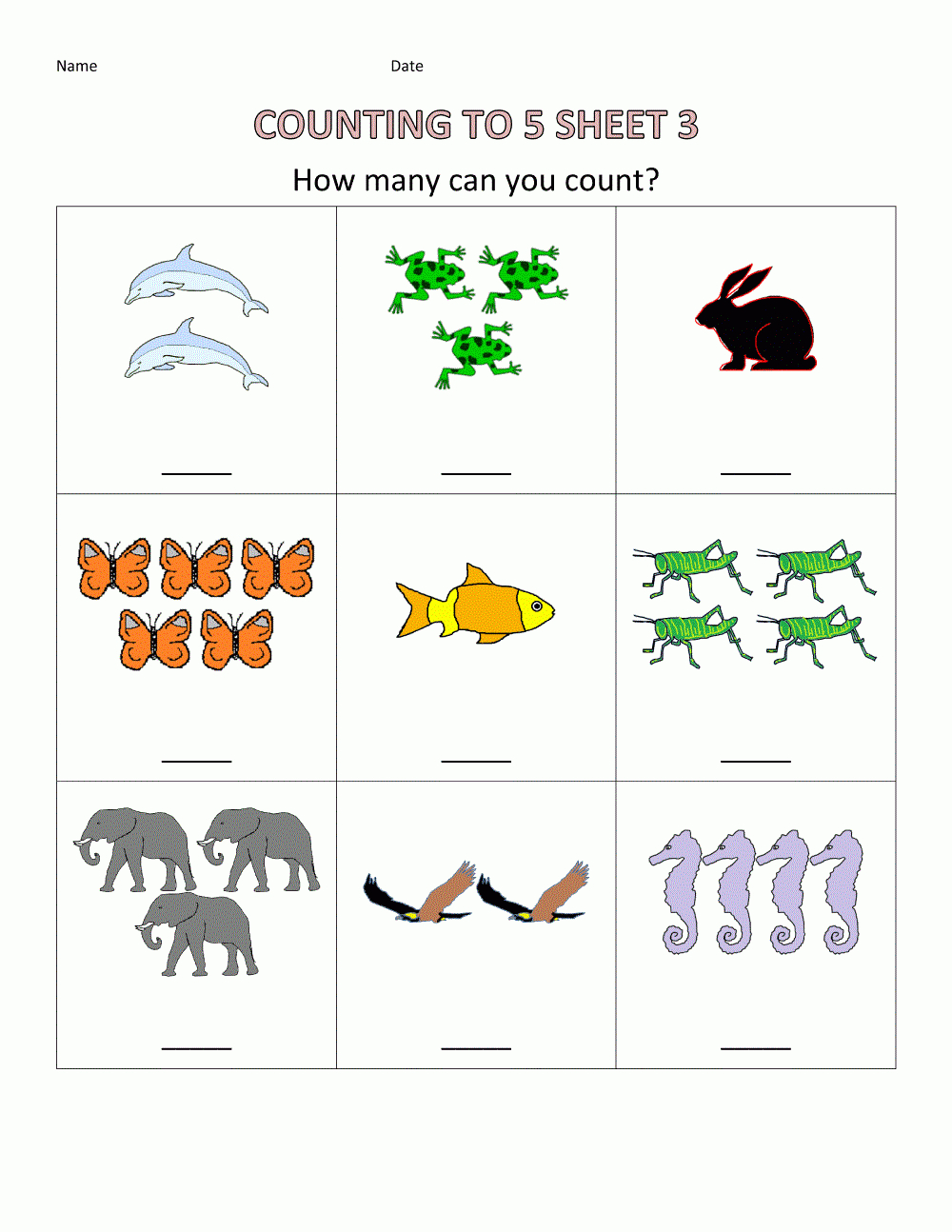 Free Preschool Counting Worksheets Printable Lexia s Blog