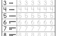 Free Tracing Worksheets Numbers 1-20 | Preschoolers | Kindergarten | Free Printable Tracing Numbers 1 20 Worksheets