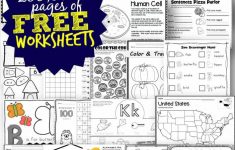 Free Worksheets - 200,000+ For Prek-6Th | 123 Homeschool 4 Me | Free Printable Fun Worksheets For Kindergarten