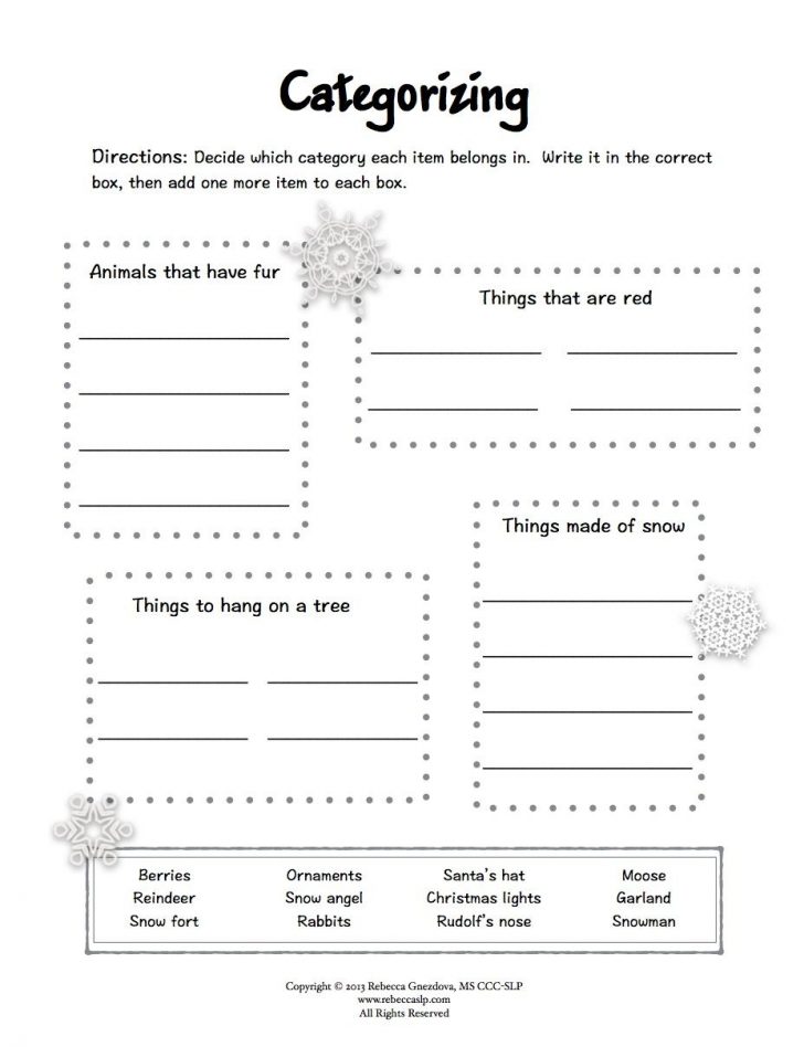 Freebie Expressive Language Worksheets Speech Language Therapy 