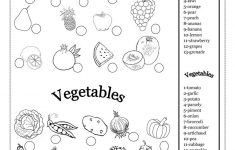 Fruits And Vegetables Worksheet - Free Esl Printable Worksheets Made | Vegetables Worksheets Printables