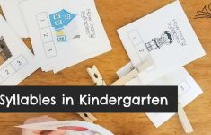 Fun Kindergarten Syllable Activities Including A Free Valentine's | Free Printable Syllable Worksheets For Kindergarten