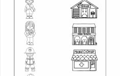 Fun Worksheets For Preschool – With Pre K Alphabet Printables Also | Free Printable Community Helpers Worksheets For Kindergarten