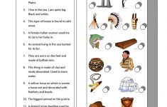 Funsheet For Beginners: Native Americans (Indians) Worksheet - Free | Indian In The Cupboard Free Printable Worksheets