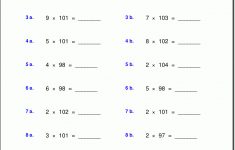 Grade 5 Multiplication Worksheets | 5Th Grade Math Multiplication Worksheets Printable