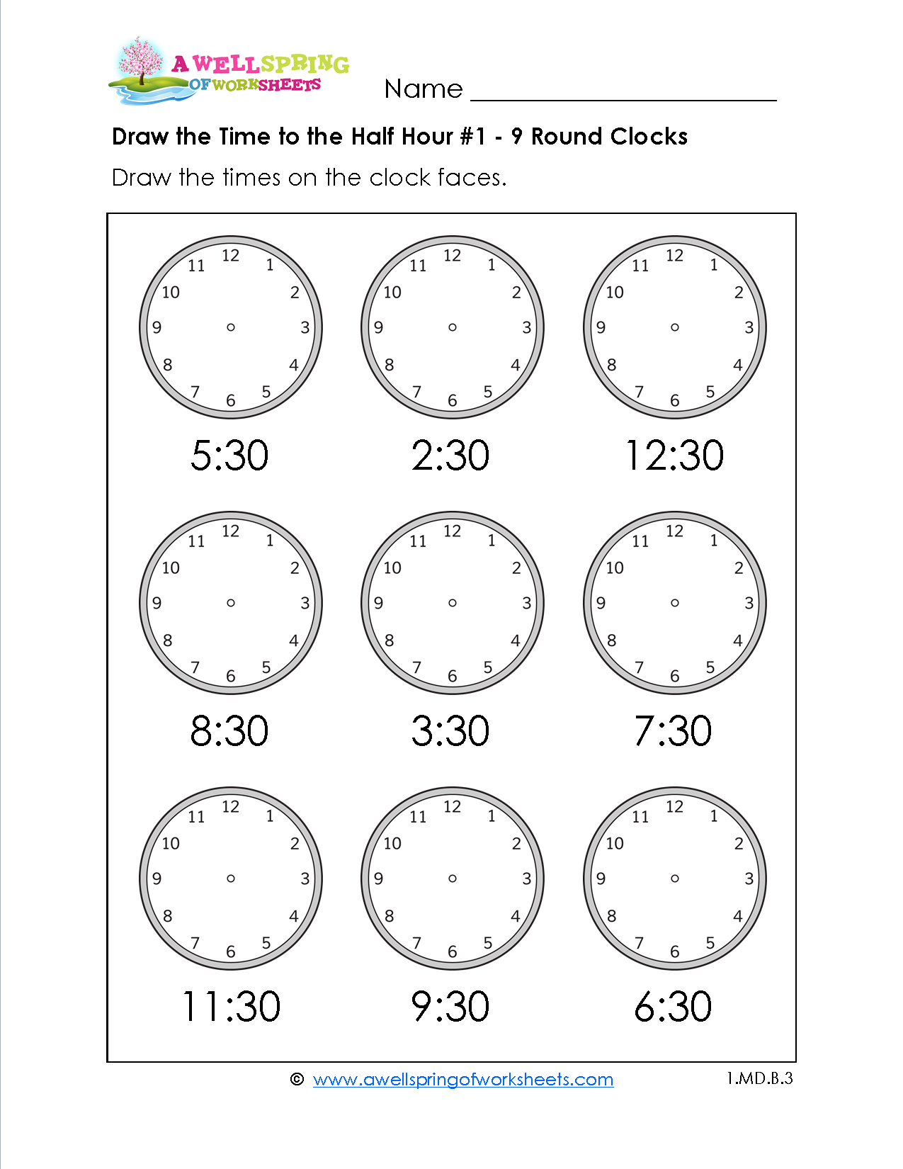 Grade Level Worksheets | Maths | 2Nd Grade Math Worksheets, First | Telling Time Printable Worksheets First Grade