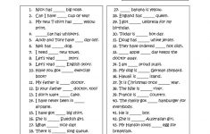 Grammar For Beginners: A Or An Worksheet - Free Esl Printable | Esl Printable Grammar Worksheets