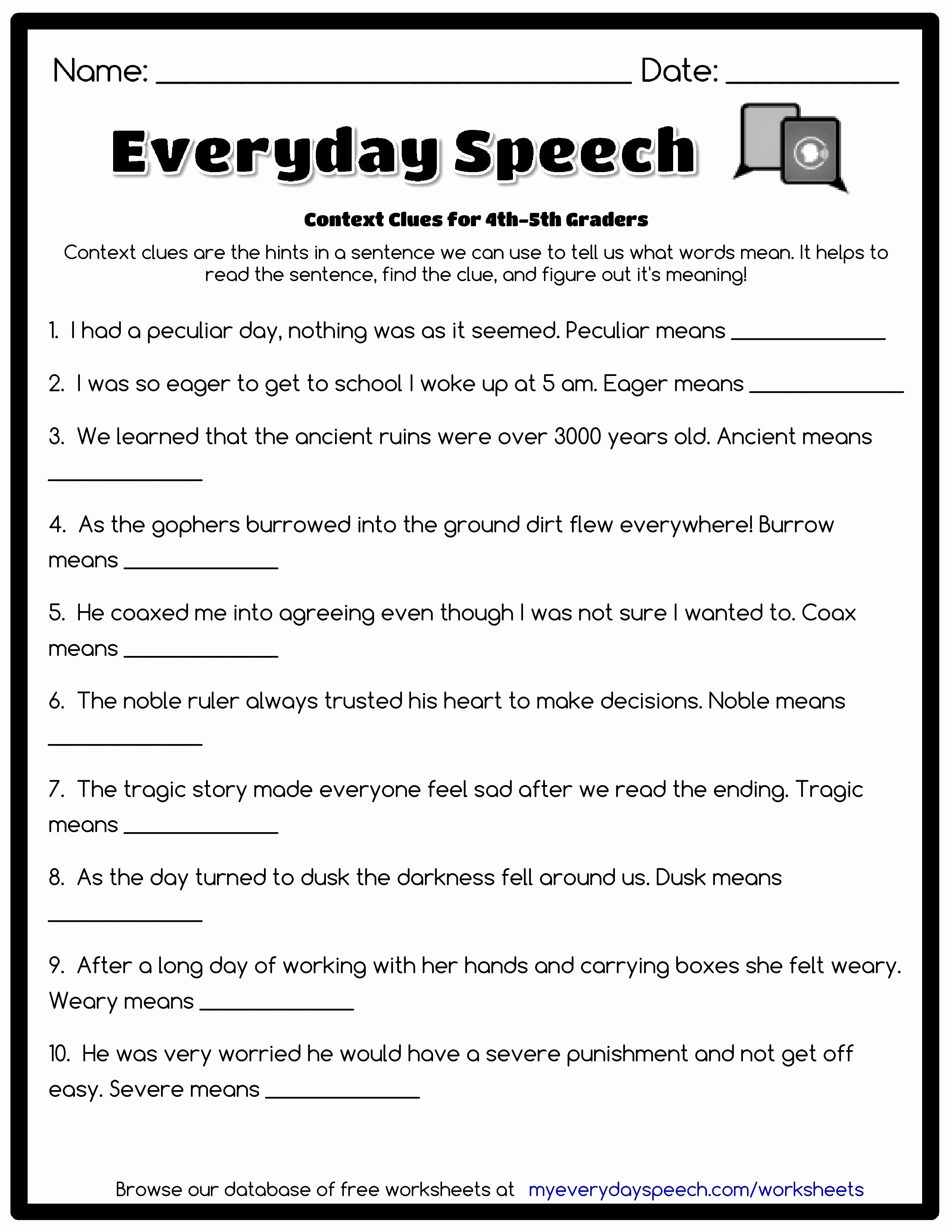 3Rd Grade Grammar Free Printable Worksheets Lexia s Blog