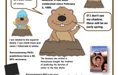 Groundhog Day Poster Worksheet - Free Esl Printable Worksheets Made | Free Printable Worksheets For Groundhog Day