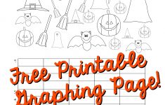 Halloween Graphing Page (Kindergarten, First Grade) | Squarehead | Free Printable Graph Art Worksheets