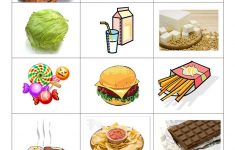 Healthy And Junk Food Worksheet - Free Esl Printable Worksheets Made | Free Printable Healthy Eating Worksheets