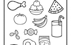 Healthy Or Not Healthy Preschool Worksheet | English Classroom | Free Printable Nutrition Worksheets