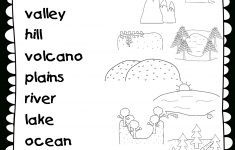 Hello Everyone! One Wonderful Perk About The 15 Hour Drive Home? I | Free Printable Landform Worksheets