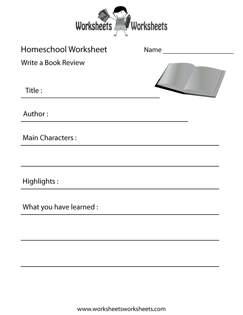 Homeschool English Worksheet - Free Printable Educational Worksheet | Free Homeschool Printable Worksheets