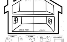 House And Furniture Worksheet - Free Esl Printable Worksheets Made | Home Worksheets Printables