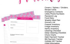 Household Binder Free Printables - Sarah Titus | Free Printable Home Organization Worksheets