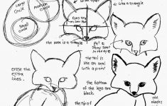 How To Draw Worksheets For The Young Artist: How To Draw A Baby Fox | Free Printable Drawing Worksheets