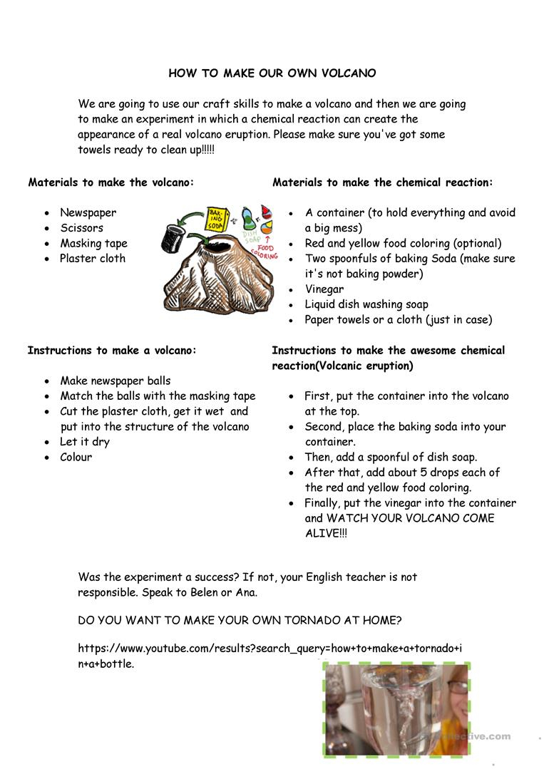 Printable Volcano Diagram Label The Volcano Worksheet For Kids
