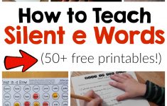 How To Teach Magic E Words - The Measured Mom | Silent E Printable Worksheets