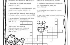 Image Result For Worksheet Miracles Of Jesus | Psw &amp; Bible | Printable Worksheets Miracles Jesus