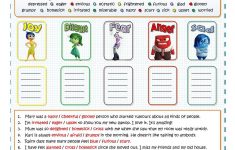 Inside Out - Feelings And Emotions … | Being A Teacher | Couns… | Emotional Intelligence Activities For Children Printable Worksheets