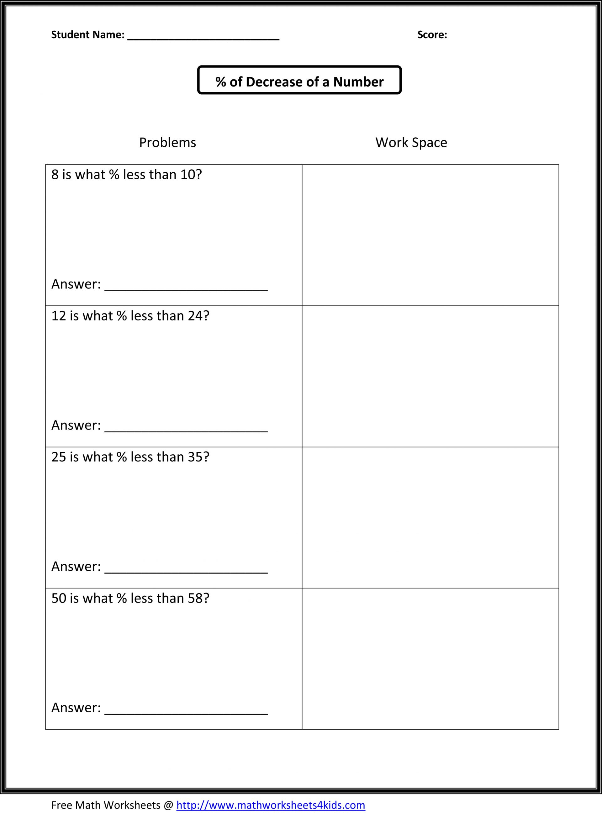 Interesting Seventh Grade Math Pretest About Printabled Practice Ged | Free Printable Ged Science Worksheets
