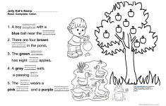 Jolly Phonics Book 3 Fun Final Test Worksheet - Free Esl Printable | Jolly Phonics Worksheets Free Printable