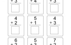 Kindergarten Addition Worksheet - Free Math Worksheet For Kids | Free Printable Preschool Addition Worksheets