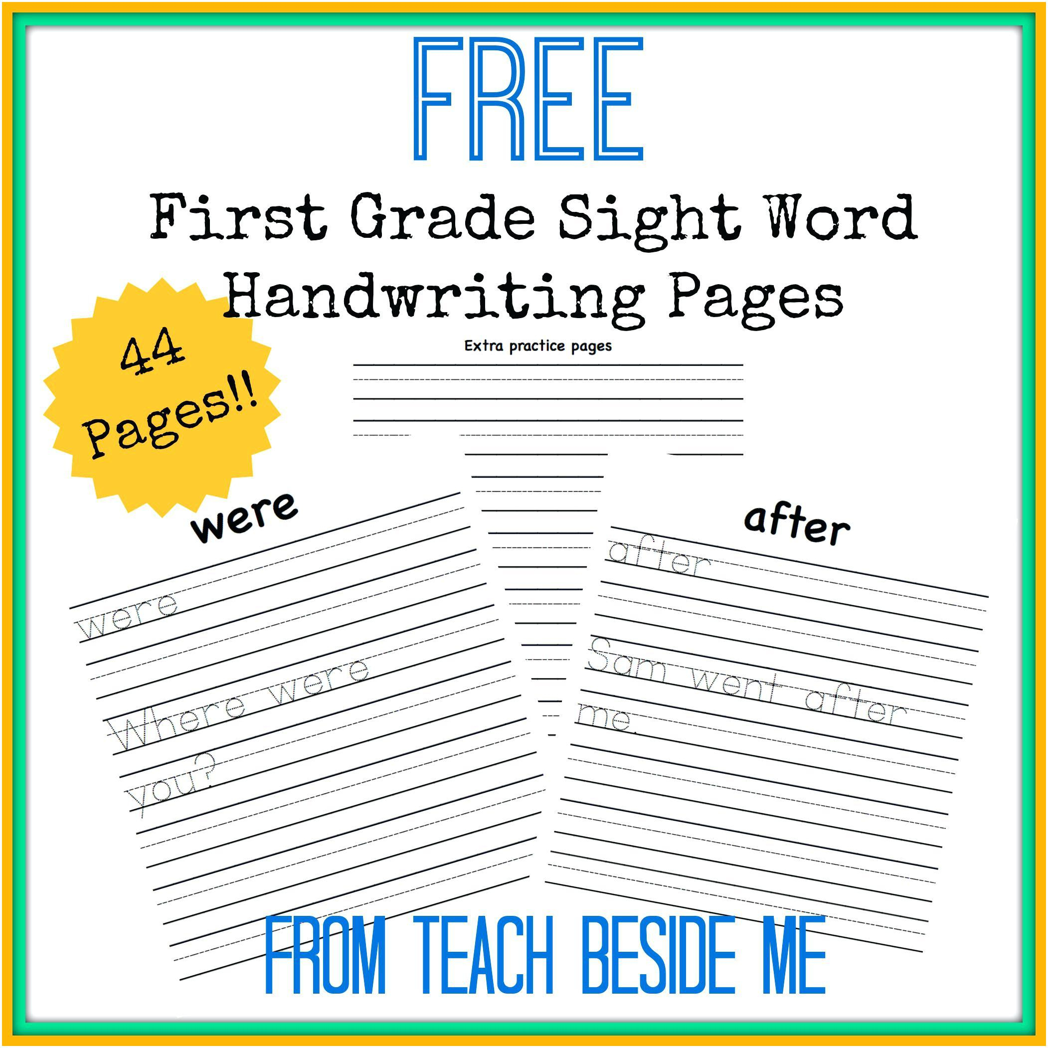 Kindergarten: Easy Esl English Reading Comprehension Worksheets | Free Printable 1St Grade Handwriting Worksheets